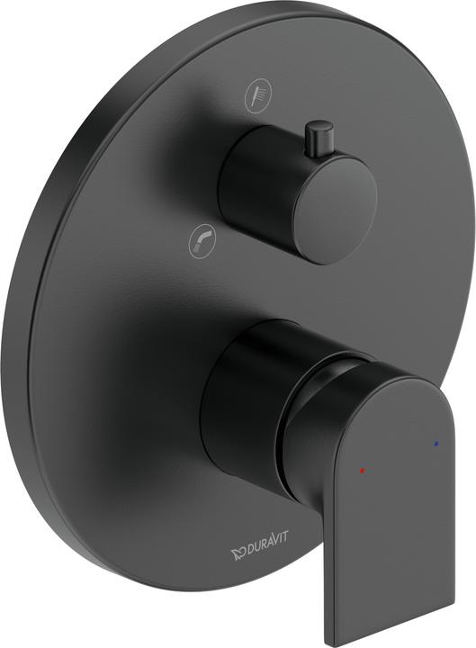 Duravit Fertigmontageset Tulum Einhebel-Wannenm. UP m Umstellven sw ma