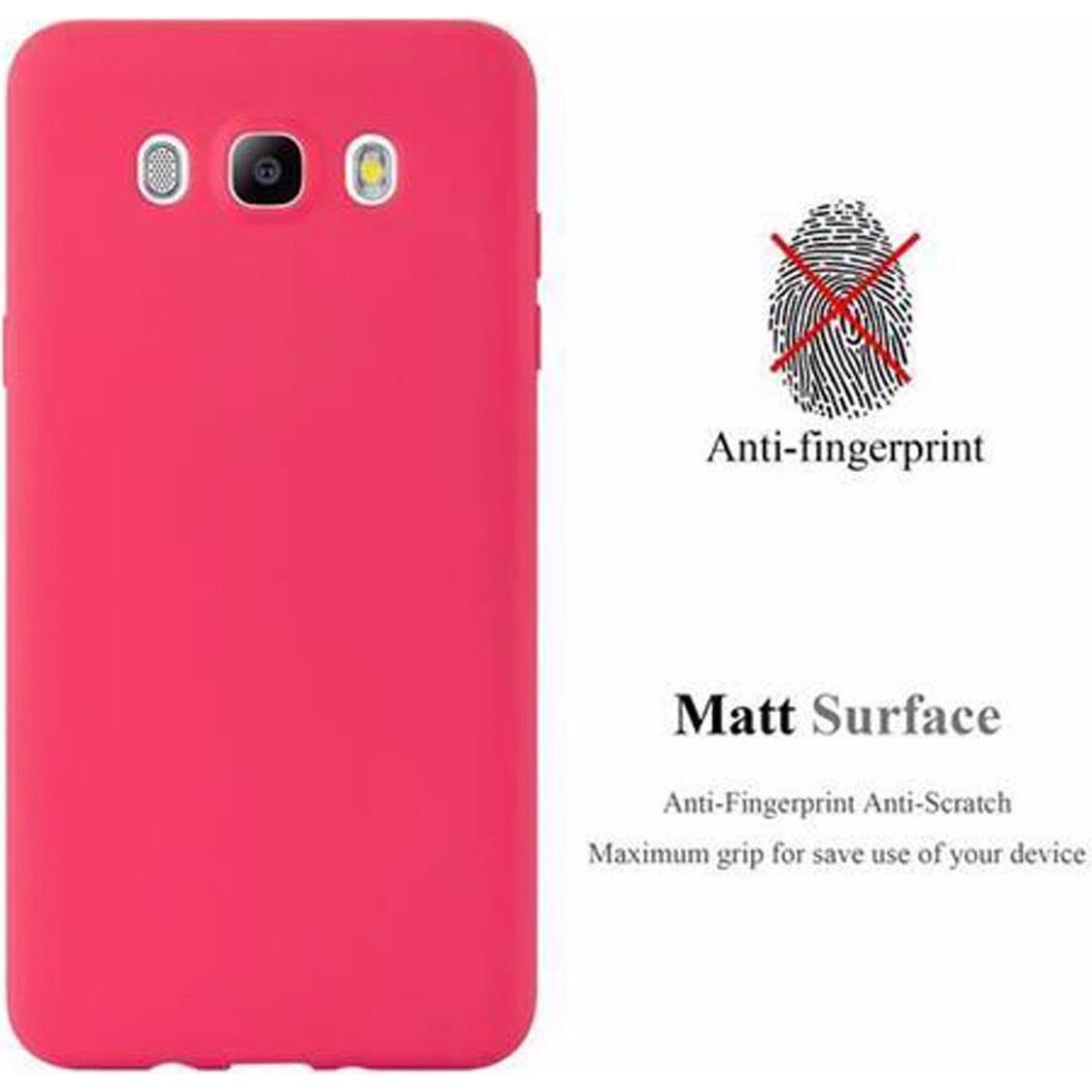Thumbnail - Cadorabo TPU Candy Cover (Samsung Galaxy J7 2016), Smartphone Hülle, Rot