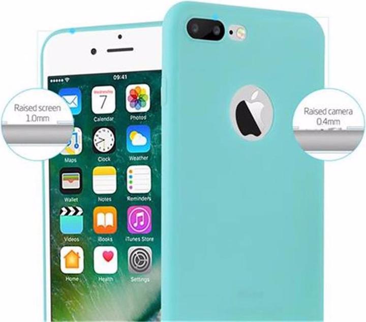 Image du produit Cadorabo Couverture TPU Candy (Apple iPhone 7 Plus, Apple iPhone 7s Plus, Apple iPhone 8 Plus)
