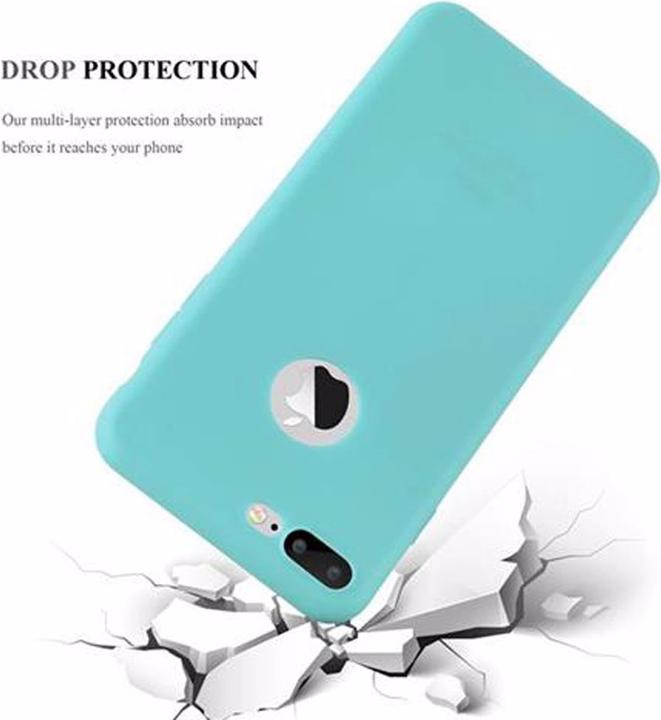 Image du produit Cadorabo Couverture TPU Candy (Apple iPhone 7 Plus, Apple iPhone 7s Plus, Apple iPhone 8 Plus)