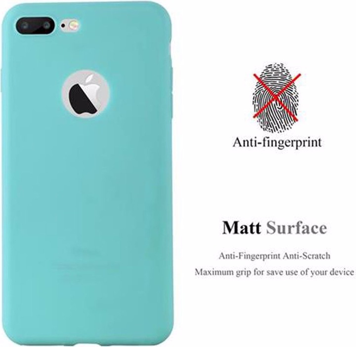 Produktbild Cadorabo TPU Candy Cover (Apple iPhone 7 Plus, Apple iPhone 7s Plus, Apple iPhone 8 Plus)