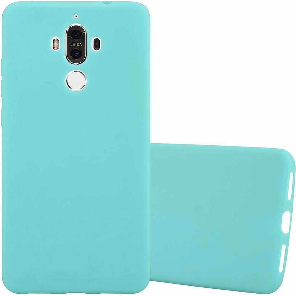 Cadorabo TPU Candy Cover (Huawei Mate 9), Smartphone Hülle, Blau