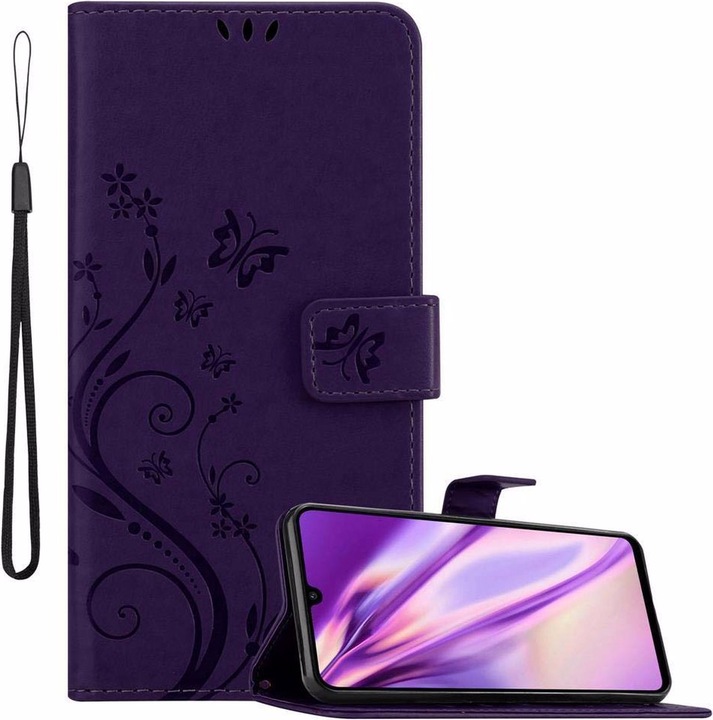 Produktbild Cadorabo Flower Book Cover (Huawei P30 Lite)
