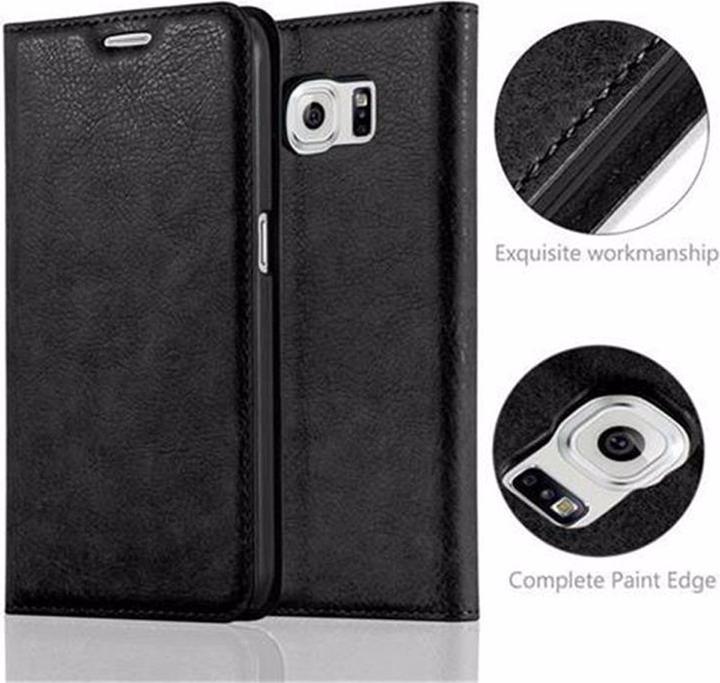 Actual product image Cadorabo Book Invisible Magnet Cover (Samsung Galaxy S6)