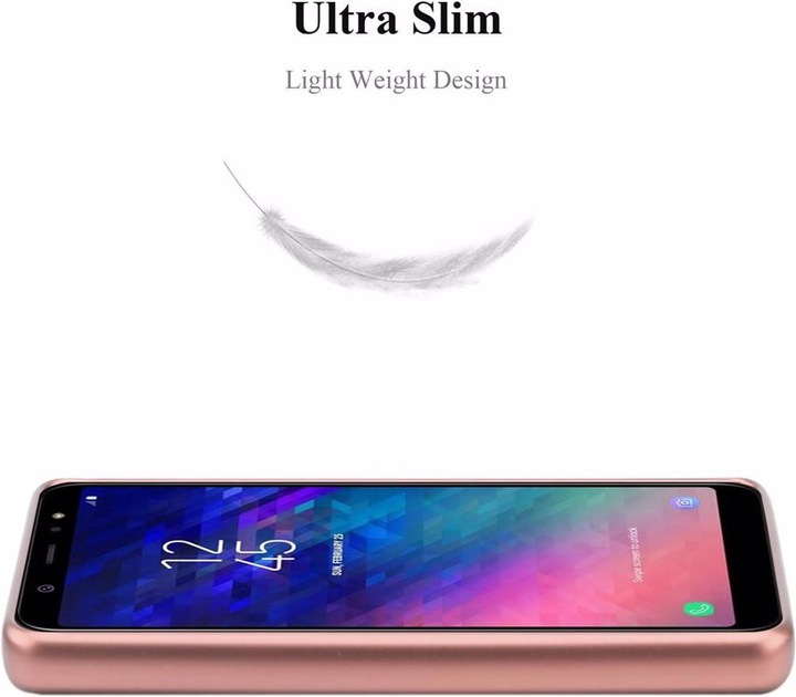 Produktbild Cadorabo TPU Matt Metallic Cover (Samsung Galaxy A6+)