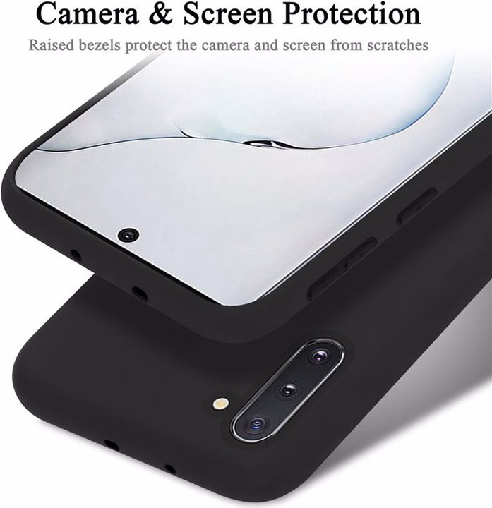 Actual product image Cadorabo TPU Liquid Silicone Case Cover (Samsung Galaxy Note 10)