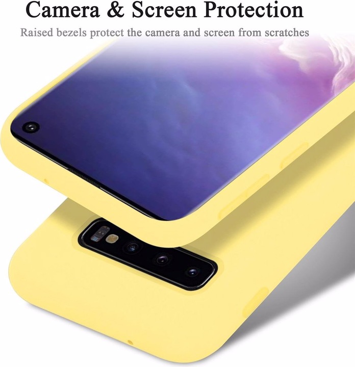 Produktbild Cadorabo TPU Liquid Silicone Case Cover (Samsung Galaxy S10)