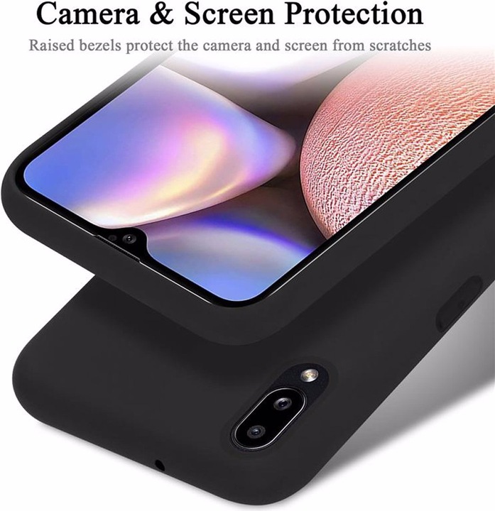 Produktbild Cadorabo TPU Liquid Silicone Case Cover (Samsung Galaxy A10s, Samsung Galaxy M01s)