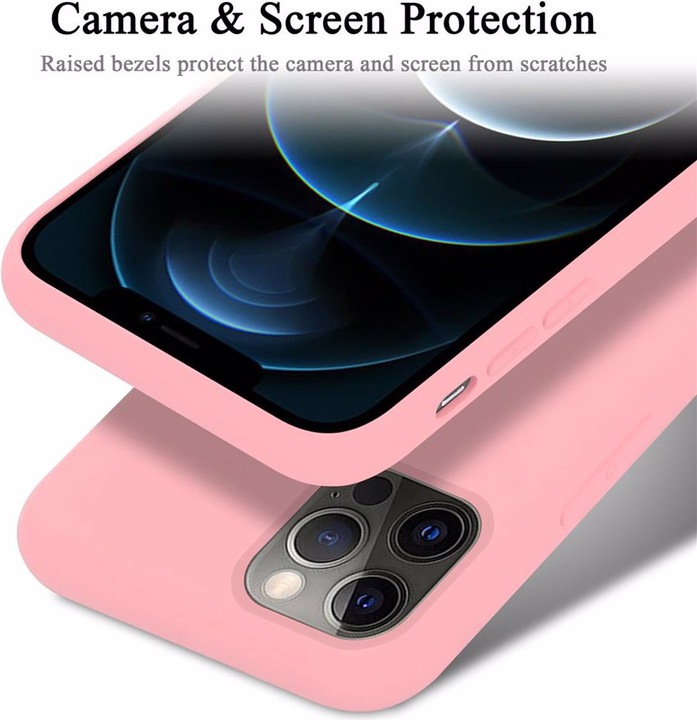 Produktbild Cadorabo TPU Liquid Silicone Case Cover (Apple iPhone 12 Pro Max)