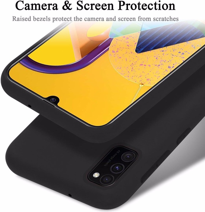 Produktbild Cadorabo TPU Liquid Silicone Case Cover (Samsung Galaxy M30s, Samsung Galaxy M21)