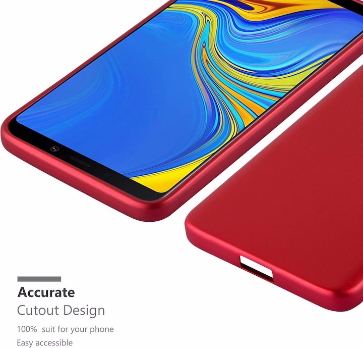Produktbild Cadorabo TPU Matt Metallic Cover (Samsung Galaxy A9 (2018))
