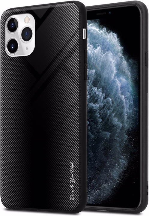 Productafbeelding Cadorabo TPU gestreepte glasplaat (Apple iPhone 11 Pro)