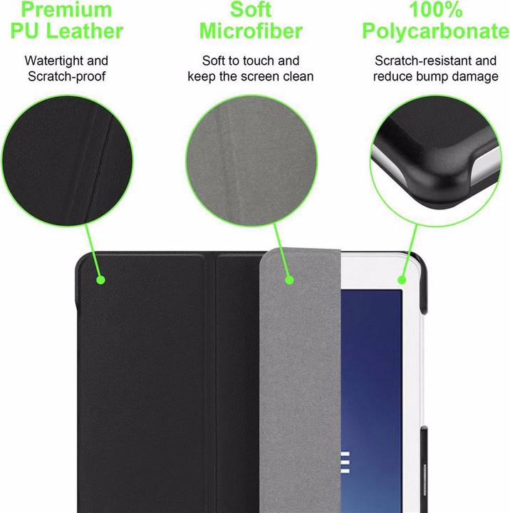Actual product image Cadorabo Tablet Book Cover (Galaxy Tab E 9.6)