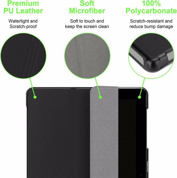 Actual product image Cadorabo Tablet Book Cover (Microsoft Surface Go)