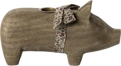Actual product image Maileg Pig candlestick