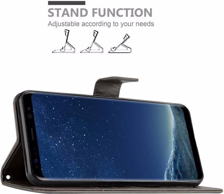 Produktbild Cadorabo Flower Book Cover (Samsung Galaxy S8)