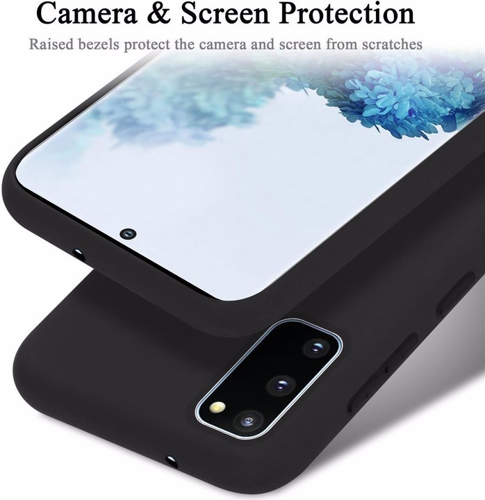 Actual product image Cadorabo TPU Liquid Silicone Case Cover (Samsung Galaxy S20 FE)