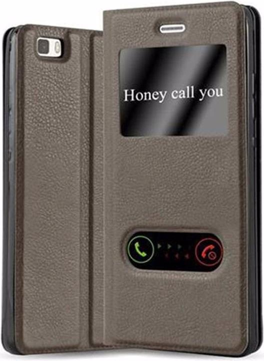 Produktbild Cadorabo Book mit View Doppelfenster Cover (Huawei P8 Lite)