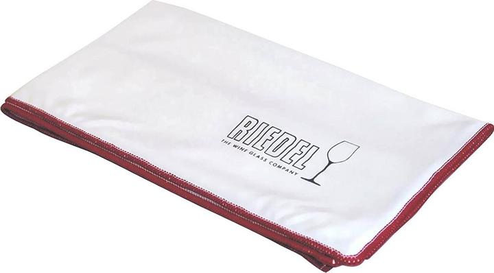 Produktbild Riedel GLASTUCH MICRO WEISS MIT ROTEM RAND 620284WR 50x64cm 0010/07 (1 Stk.)