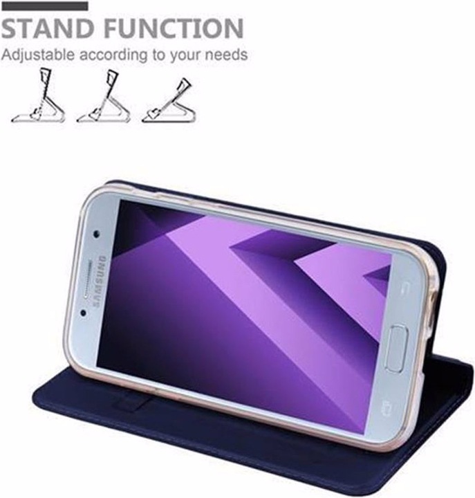 Actual product image Cadorabo Book Classy Style Cover (Samsung Galaxy A3 (2017))