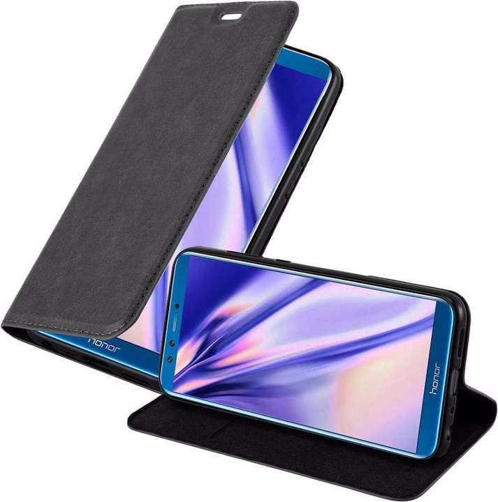 Actual product image Cadorabo Book Invisible Magnet Cover (Honor 9 Lite)