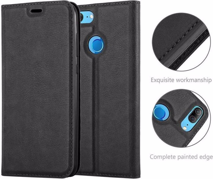 Actual product image Cadorabo Book Invisible Magnet Cover (Honor 9 Lite)