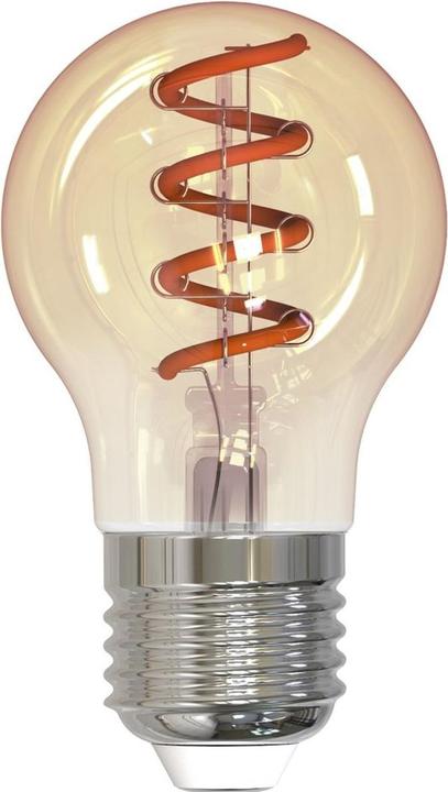 Hama LED-Gloeidraadlamp E27 Druppel P45 Amber Helder Extra Warm White DIMB. (E27, 1x)