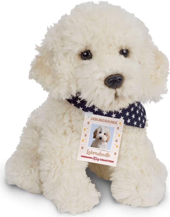 Produktbild Teddy Hermann Labradoodle sitzend 28 cm (22 cm)