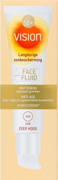 Actual product image Vision Face Fluid Spf50 (Sun cream face, SPF 50+, 50 ml)