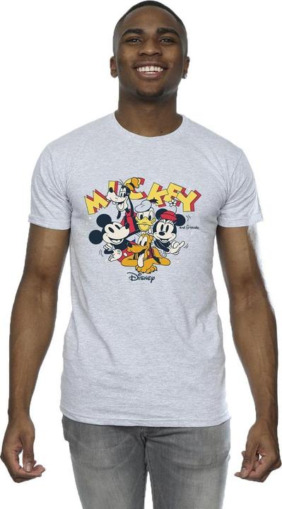 Immagine prodotto Disney Mickey Mouse Group Maglietta Uomo (XL)