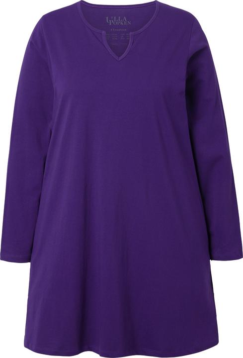 Produktbild Ulla Popken Longshirt, A-Linie, Tunika-Ausschnitt, Langarm (54)