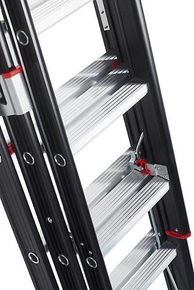 Image du produit Altrex Échelle transformable NEVADA, 3 éléments, noir, 3 x 14 échelons. (Échelle multifonction, 245 cm)