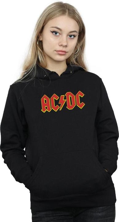 Image du produit AC/DC Sweat à capuche à logo rouge Femmes/Ladies (M)