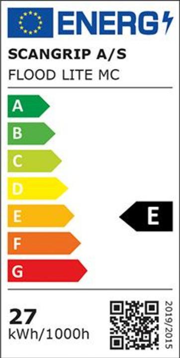Etichetta energetica Magni Scangrip lampada da lavoro Flood Lite MC 3500lm (3500 lm)