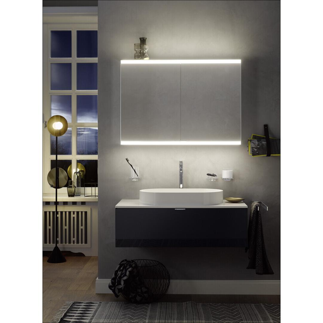 Thumbnail - Emco, Spiegelschrank, prime 2 Facelift Lichtspiegelschrank, 1000 mm, 2 Türen, Unterputzmodell, 9497