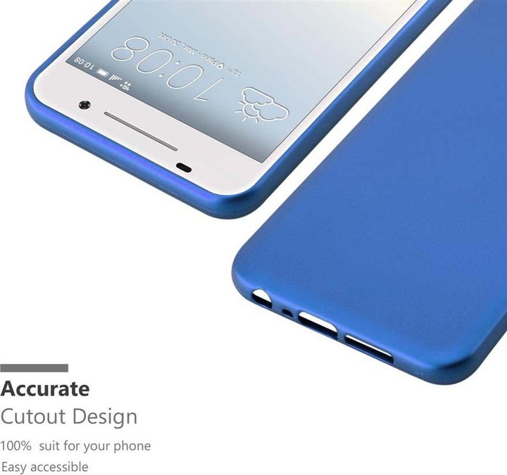 Image du produit Cadorabo Couverture métallique mate TPU (HTC One A9)