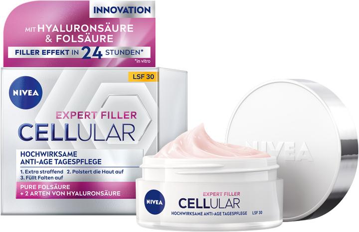 Produktbild NIVEA DUPLIKAT Cellular Expert Filler Anti-Age (50 ml, Tagescreme, SPF 30)