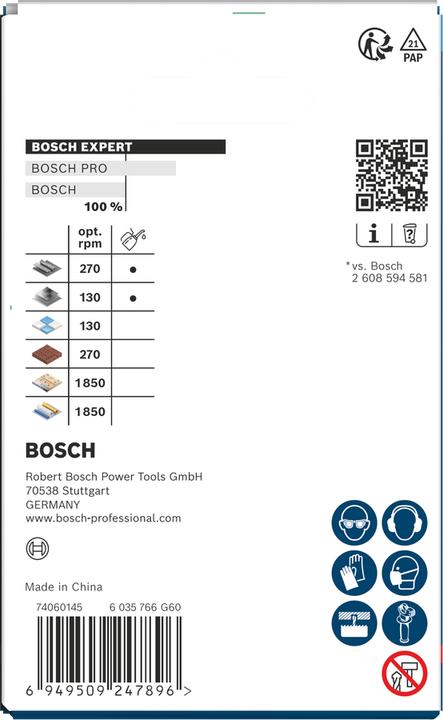 Image du produit Bosch Professional Zubehör Bosch Blau Zubehör 2608901891 EXPERT Power-Change Lochsäge Multi Material 64mm (64 millimètres)