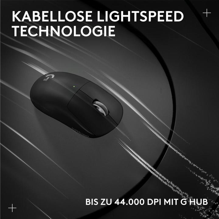 Image du produit Logitech G Pro X Superlight 2 (Filaire, Sans fil)