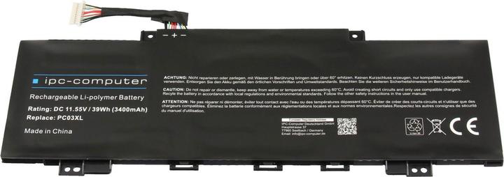 Actual product image IPC PC03XL (3 cubicles, 3400 mAh)