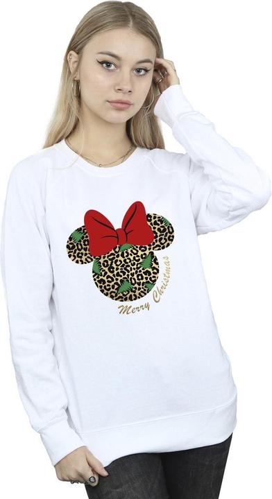 Image du produit Disney - Sweat MINNIE MOUSE LEOPARD CHRISTMAS - Femme (M)