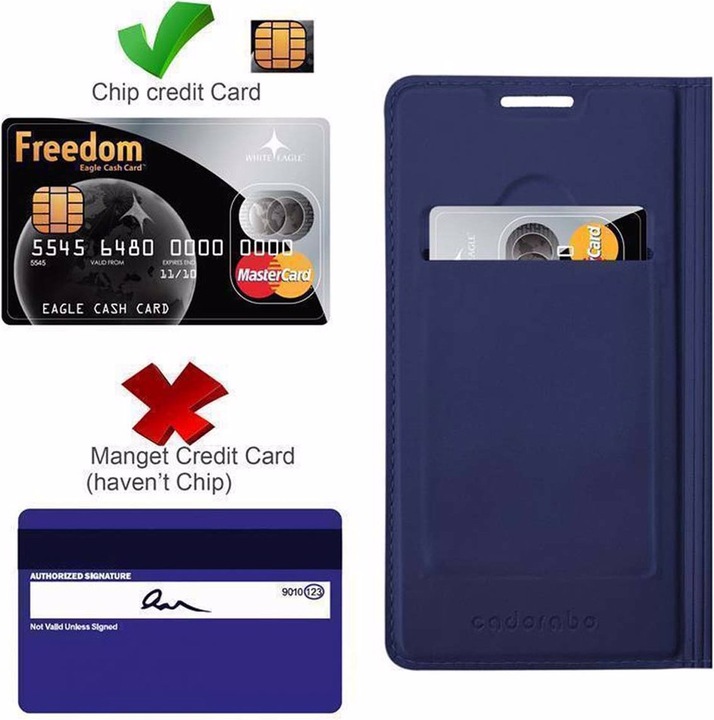 Actual product image Cadorabo Book Classy Style Cover (Samsung Galaxy Note 8)