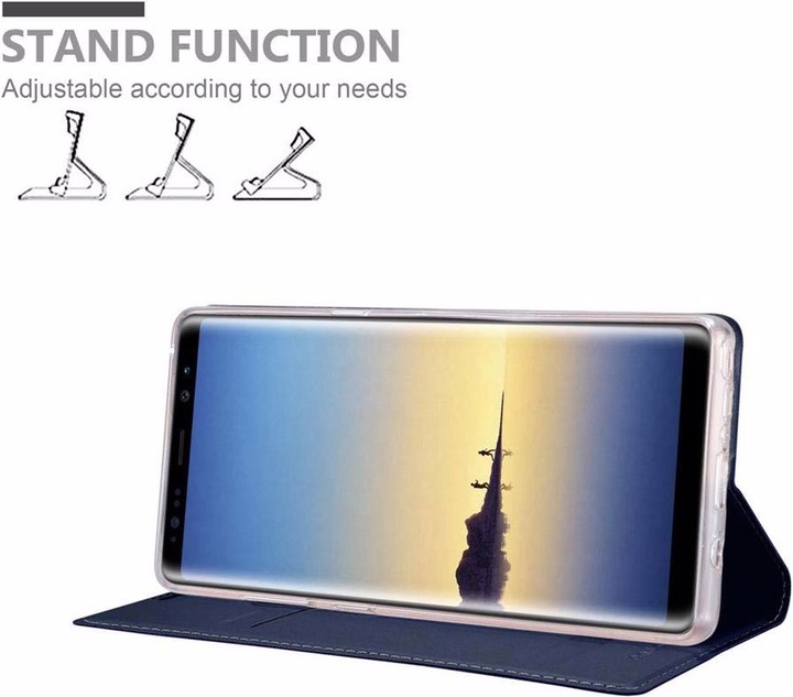 Actual product image Cadorabo Book Classy Style Cover (Samsung Galaxy Note 8)