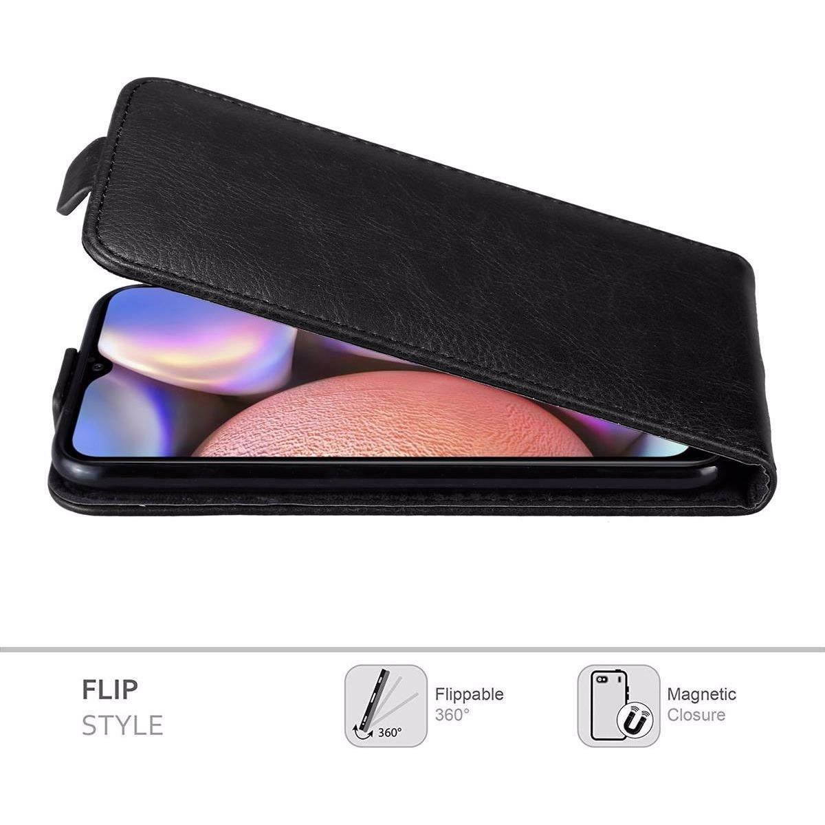 Thumbnail - Cadorabo Flip wie Invis Cover (Samsung Galaxy A10s), Smartphone Hülle, Schwarz