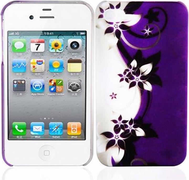 Immagine prodotto Cadorabo Copertina rigida con impronta Copertina (Apple iPhone 4, Apple iPhone 4s)