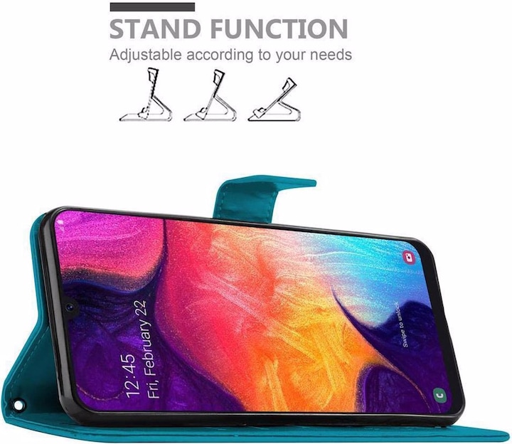 Produktbild Cadorabo Flower Book Cover (Samsung Galaxy A50s, Samsung Galaxy A30s)