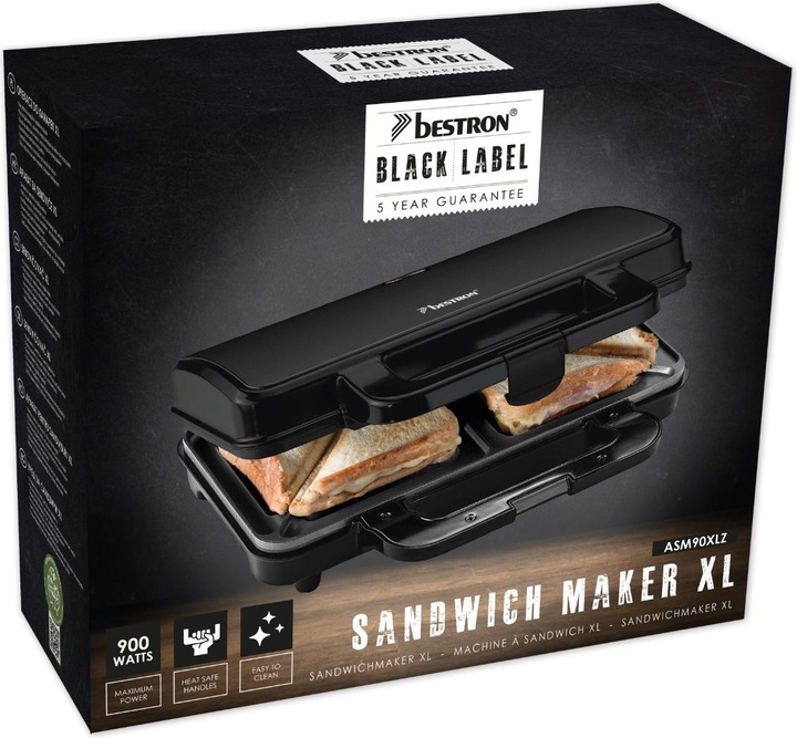 Actual product image Bestron XL sandwich maker