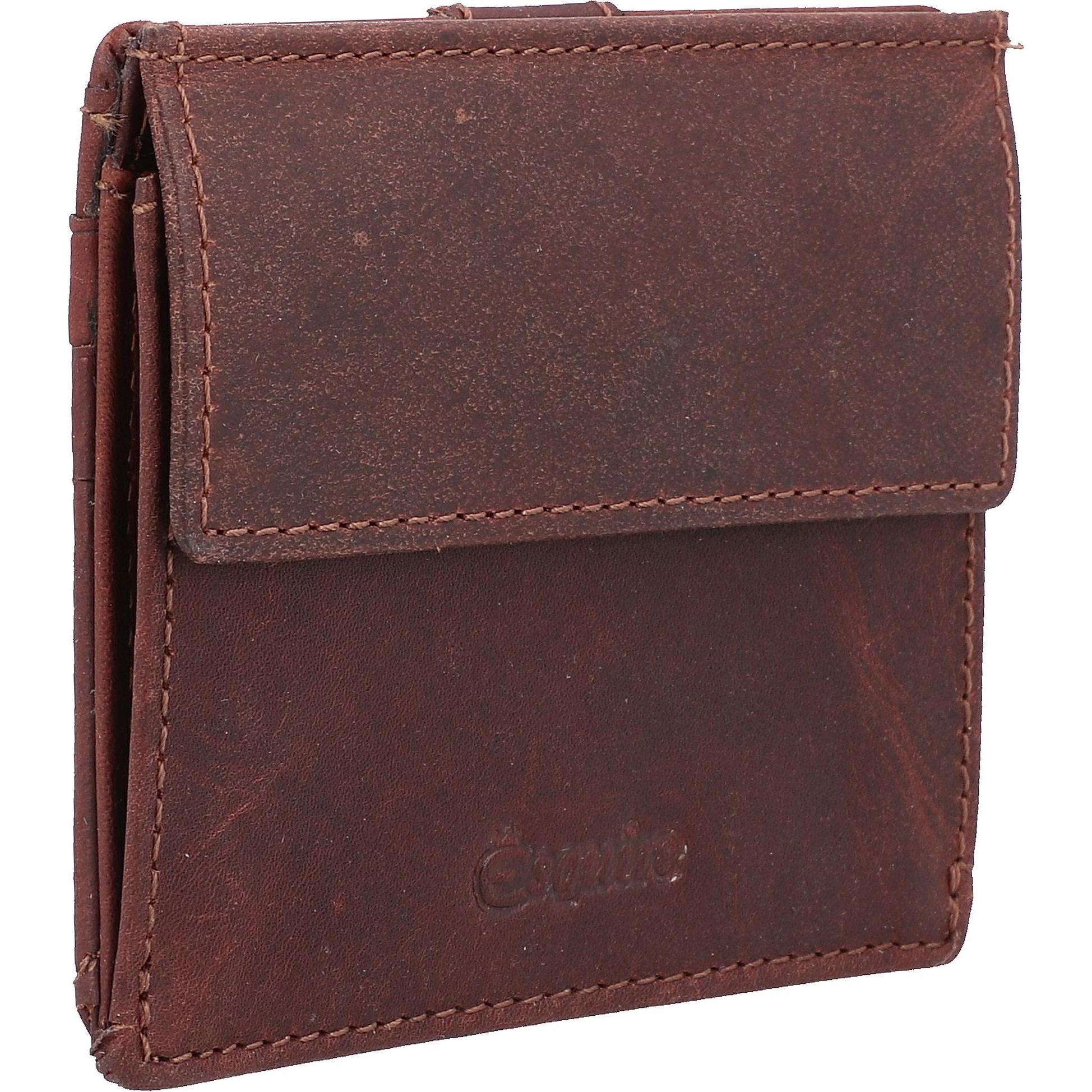 Thumbnail - Esquire, Herren, Portemonnaie, Oslo Kreditkartenetui RFID Leder 10 cm, Braun