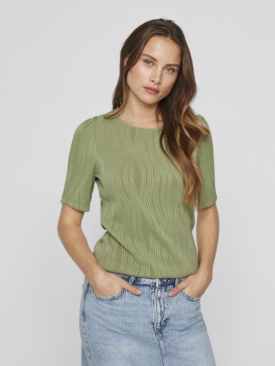 Produktbild Vila Rundhals Oberteil mit kurzen Ärmeln (S)