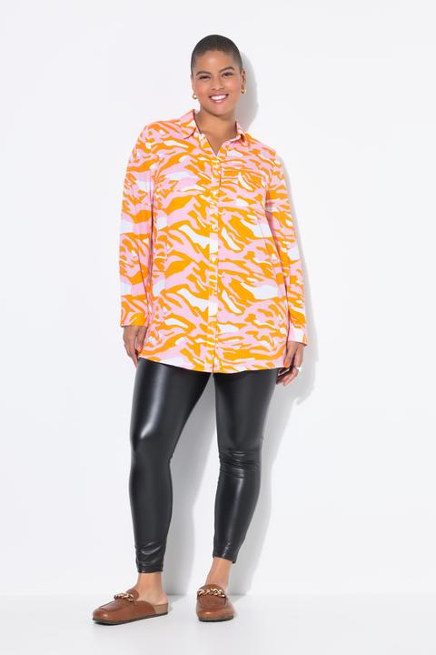 Immagine prodotto Studio Untold Camicia dal taglio squadrato con design zebrato in stile camouflage (54)
